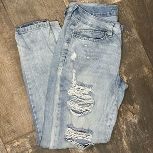 Rewash Ripped-Style Skinny Jeans